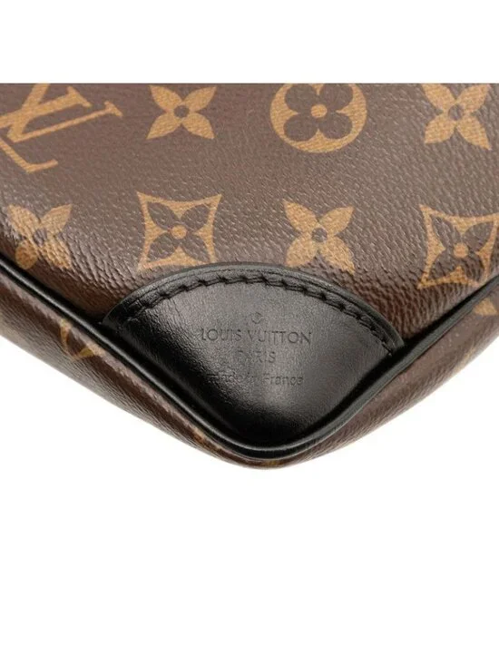 Louis Vuitton Monogram Odeon NM PM Crossbody Bag Brown Black - Picture 5 of 5